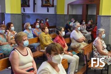 Lomo Magullo inició este sábado los cultos en honor de la Virgen de Las Nieves (Foto Francisco Javier Santana/TA)